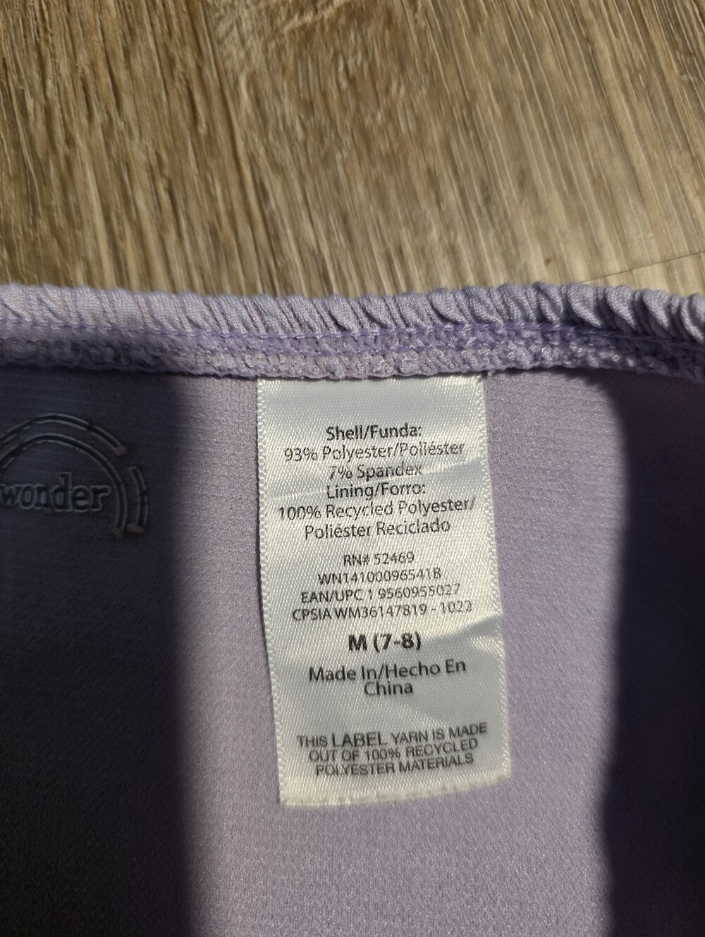 Ruffle Lavender Two-Piece Bikini Set Girls Size Medium 7-8 - Picture 5 of 5